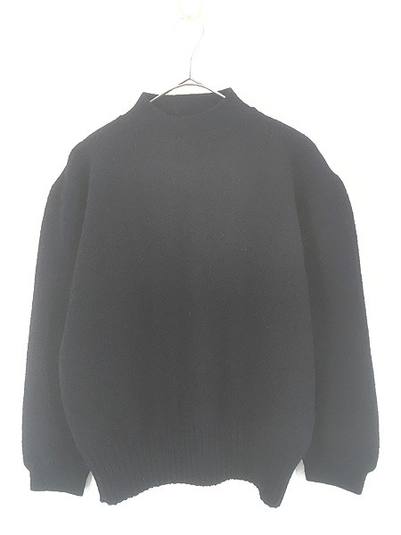 古着 50s 米軍 US NAVY ミリタリー GOB モックネック ウール ニット