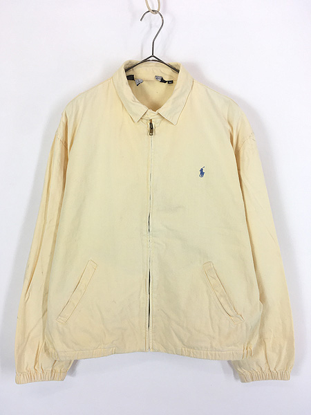古着 90s LANDS' END チェック ライナー G9 タイプ コットン