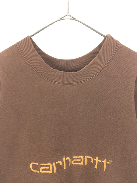 古着 80s- Carhartt BIG ロゴ 刺しゅう リバース タイプ
