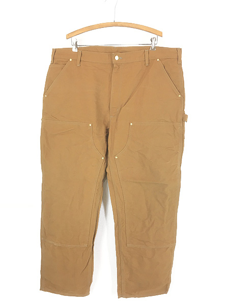 【ブランド古着】Carhartt ブラウンワークパンツ Carhartt ワークパンツ W34 カーハート レディース ダブルニー