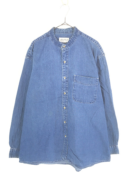 古着 90s FLAX BIG シルエット デザイン グラフ チェック リネン