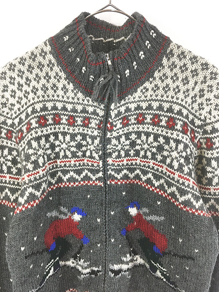 レディース 古着 90s LAUREN Ralph Lauren スキー ノルディック柄