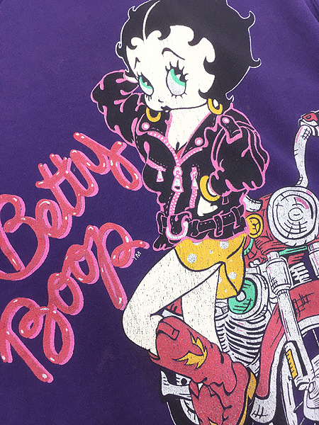 80s～90s KFS ベティブープ ビッグシルエット スウェット トレーナー 楽天市場】BETTY BOOP ベティ・ブープ 長袖 トレーナー ビッグ