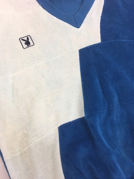 レディース 古着 80s USA製 PLAYBOY ロゴ ワンポイント