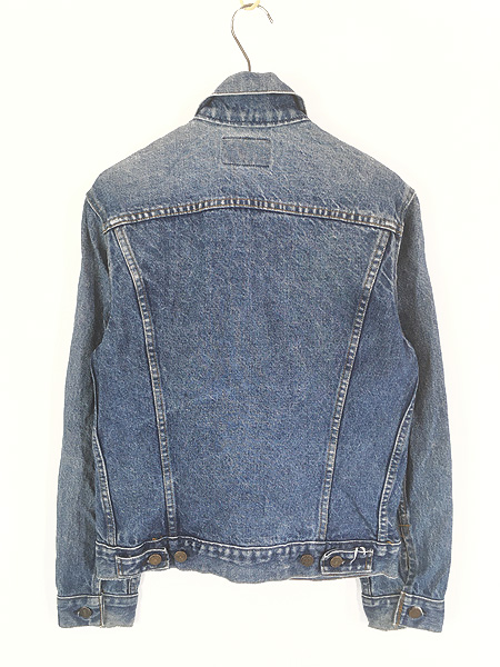 USA製 Levi's 70506 ハンドポケット デニム トラッカージャケット レディース 古着 80s USA製 Levi's 70506-0216 ハンド ポケット