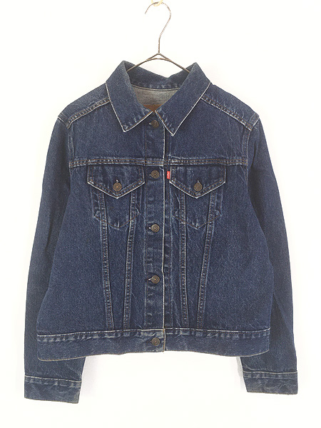 レディース 古着 80s USA製 Levi's 76001-0214 濃紺 ブルー