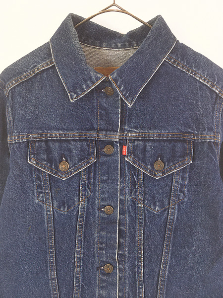 レディース 古着 80s USA製 Levi's 76001-0214 濃紺 ブルー