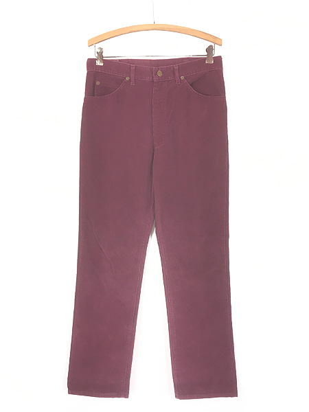 古着 80s USA製 Lee 200-2841 ネイビー コーデュロイ パンツ