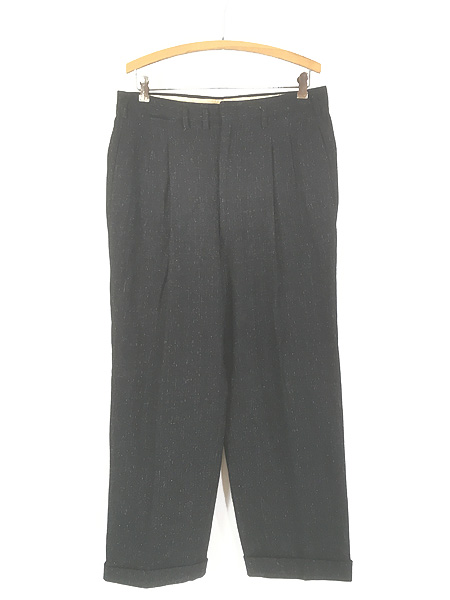 80s ユーロヴィンテージ 古着 ウールワイドスラックス ヘリンボーン ブラウン 楽天市場】Days Sportswear VINTAGE 70~80s Wool Slacks SIZE