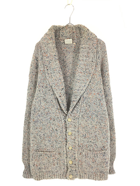 70s USA製 アーノルドパーマー ロバートブルース アルパカ カーディガン 1960's ~ Arnold Palmer×Robert Bruce Alpaca Wool Cardigan