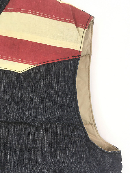 DENIM & SUPPLY RALPH POLO星条旗 ダウンベスト POLO denim&supply デニムアンドサプライ 星条旗ダウンベスト