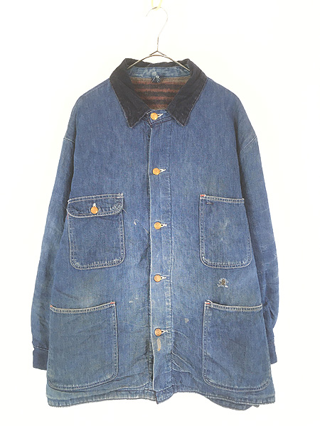 古着 Carhartt MOS モスグリーン ダック パデット