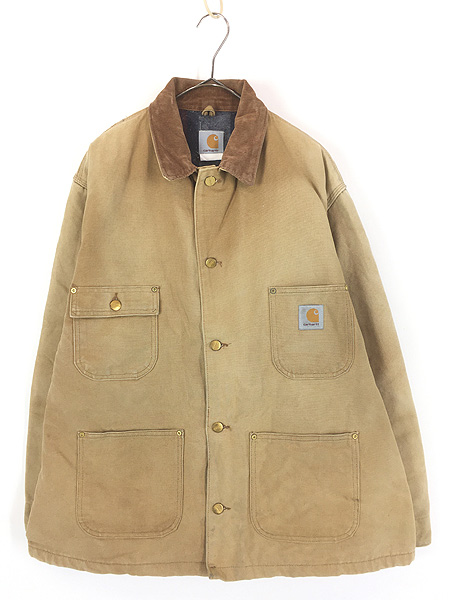 USED USA古着 ブラウンダック ワークジャケット 裏地付 vintage USED USA古着 ブラウンダック ワークジャケット 裏地付 vintage