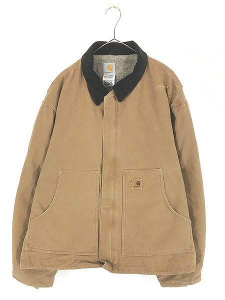 ディッキーズ ダック ブランケット ラインド ジャケット M キャメル 00s ディッキーズ ダック ブランケット ラインド ジャケット M