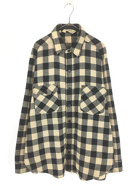 50’s BLOCKS オンブレ　シャドー　USA製　開襟　ヴィンテージ 古着 Deadstock!! 50s USA製 McGREGOR 好配色 オンブレ シャドー