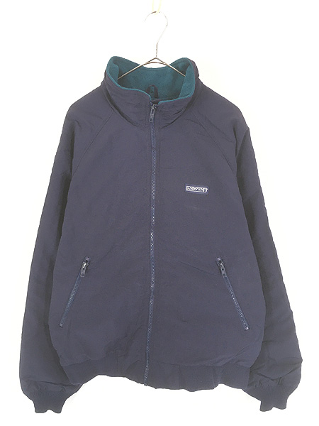 ☆US古着☆【企業 刺繍ロゴ デニム スタジャン/ブルゾン】グリーン メンズXL 古着 90s USA製 「Wheeling-Nisshin」 企業 刺しゅう デニム