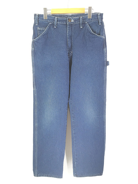 レディース 古着 90s USA製 Levi's ブルー デニム カバーオール